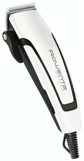 Машинка для стрижки Rowenta TN1601F1 сеть (насадок 4шт) белый/черный