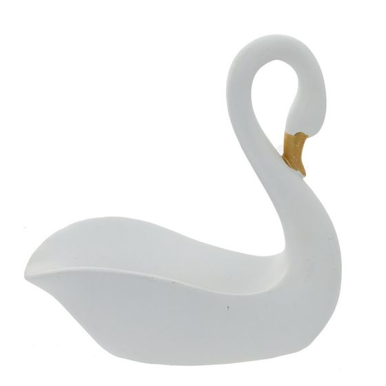 Фигурка декоративная &quot;Лебедь&quot;, Д22,5 Ш12,5 В23 см