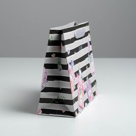 !Пакет крафтовый 2 штуки подарочный «Для тебя», 22 × 17,5 × 8 см