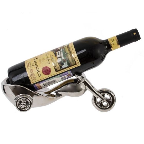 Подставка для бутылки &quot;Мотоцикл&quot;, L27 W11 H9,5 см