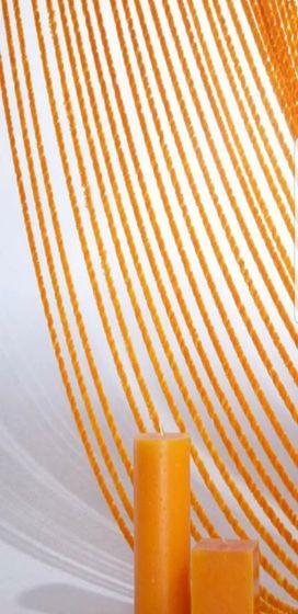 !Шенилловые занавески HomeDeco 90*200 см. Цвет оранжевый