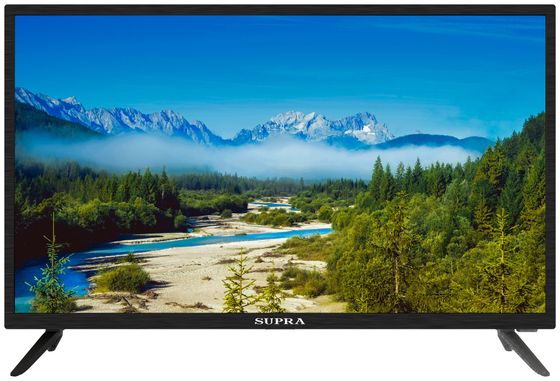 Телевизор LED 32&quot; Supra STV-LC32ST0045W черный SmartTV