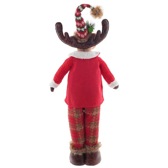 Игрушка набивная &quot;Олень&quot; (телескоп ноги), L29 W17 H98/48 см, 2в.