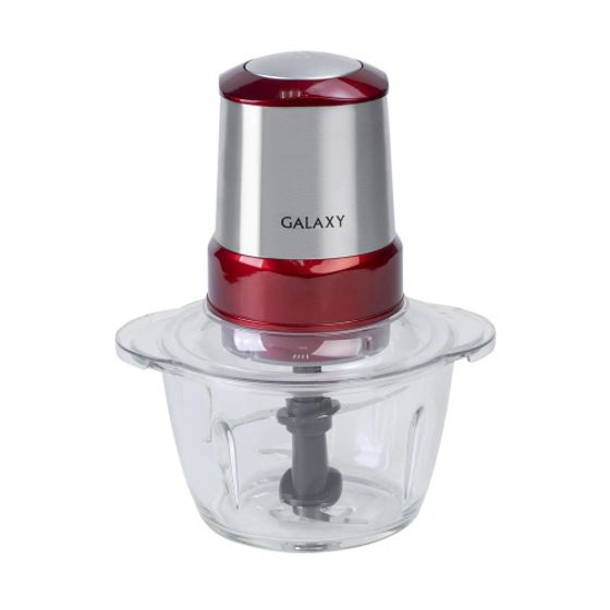 Измельчитель Galaxy LINE GL2354 350Вт серебристый/красный
