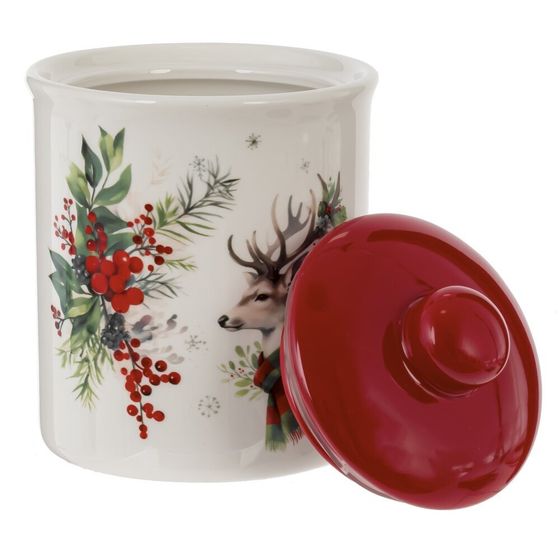 Ёмкость для сыпучих продуктов &quot;Олень&quot;, 680 мл, L10 W10 H16,5 см