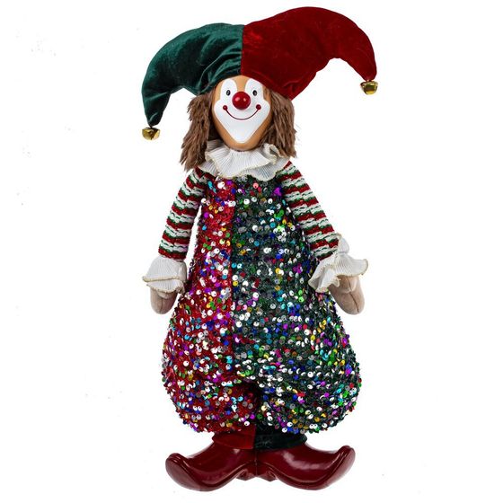 Игрушка набивная &quot;Клоун&quot;, L25 W16 H45 см