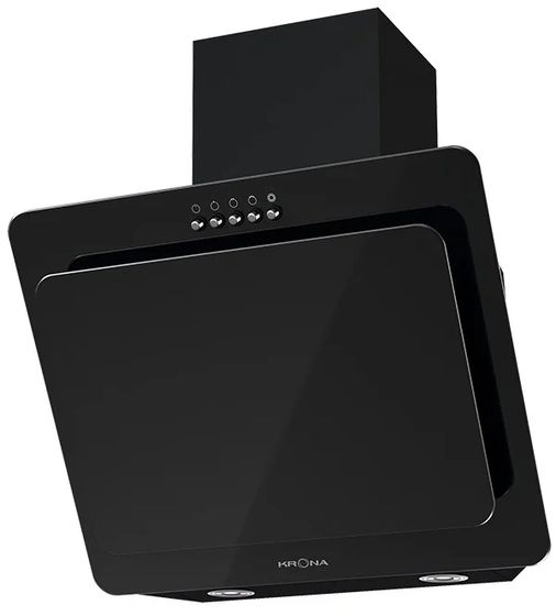 Вытяжка наклонная Krona Liva 500 black PB черный