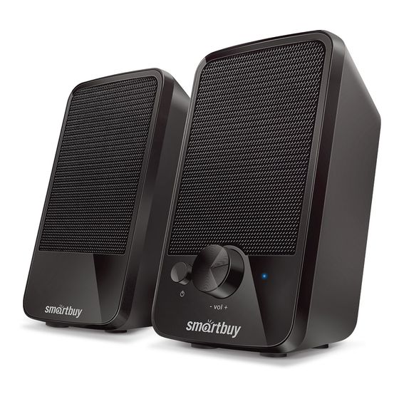 Колонки 2.0 Smartbuy SBA-4850 W30 6Вт черный