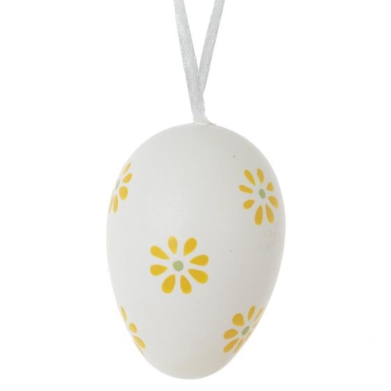 Набор из 12-ти изделий декоративных подвесных &quot;Яйцо&quot; (4*6), L18,5 W18,5 H4,5 см