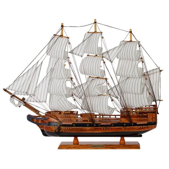 Изделие декоративное &quot;Корабль&quot;, L59 W12 H49 см