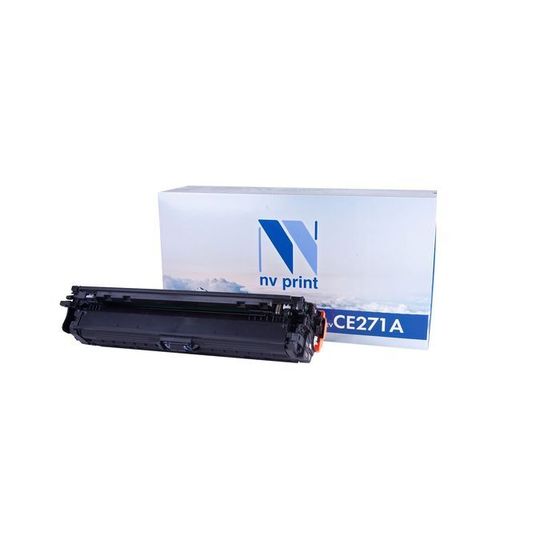 Картридж NVP совместимый HP CE271A Cyan для LaserJet Color CP5525dn/CP5525n/CP5525xh/M750d