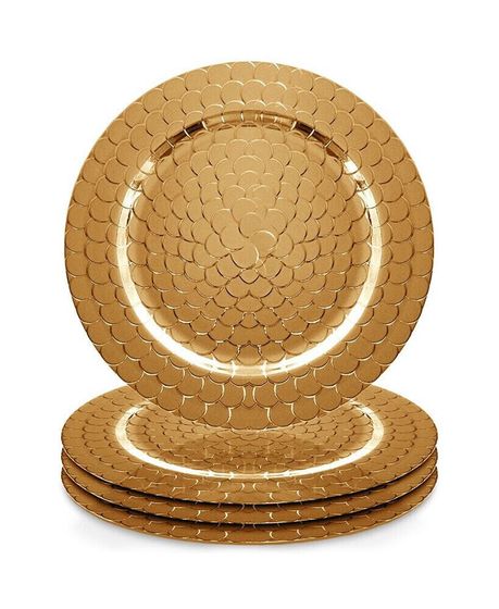 Jay Import Snake Set/4 Charger Plate