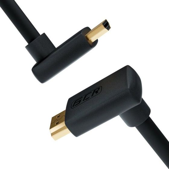 Кабель GCR HDMI(m) - HDMI(m) ver 2.0 4К 1м черный (GCR-52309)