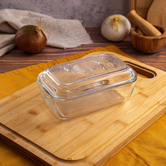 Масленка КОРОВКА с крышкой 17см