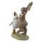 Фигурка декоративная "Заяц с курицей", L8 W4 H10,5 см
