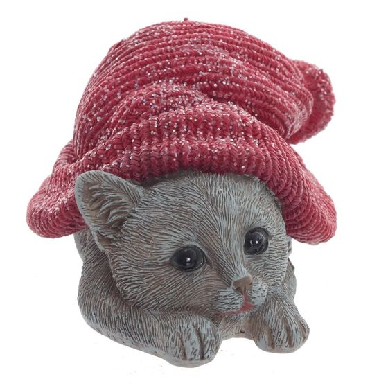 Фигурка декоративная &quot;Котёнок&quot;, L14 W9,5 H7,5 см, 2в.