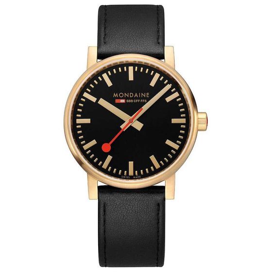 MONDAINE Evo2 Gold 40 mm watch