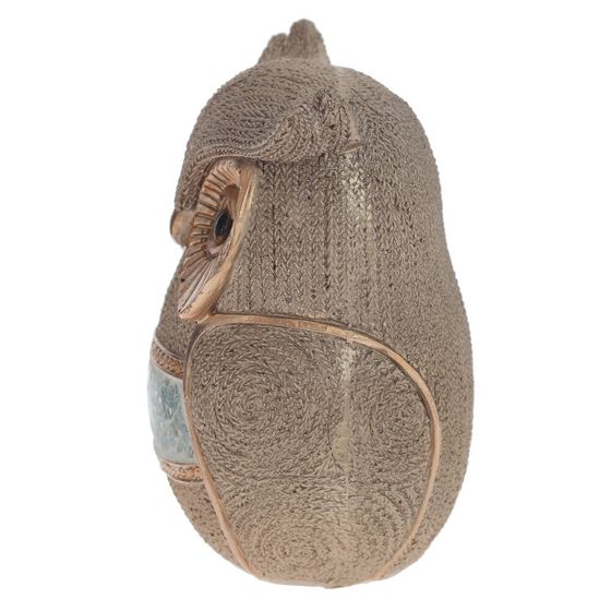 Фигурка декоративная &quot;Сова&quot;, Д10,5 Ш8 В14 см