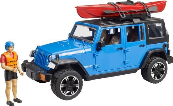 Jeep Wrangler RubiconUnlimited mit Kajak