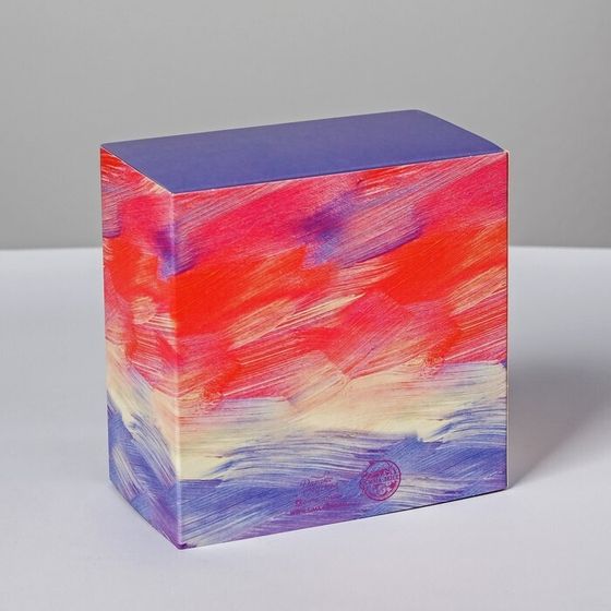 !09 Коробка складная (набор 2 штуки) Wonderful, 14 × 14 × 8 см.