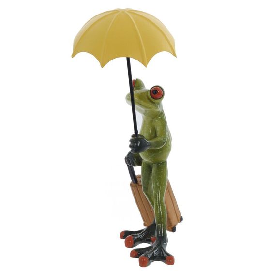 Фигурка декоративная &quot;Лягушка&quot;, Д15 Ш11 В22 см
