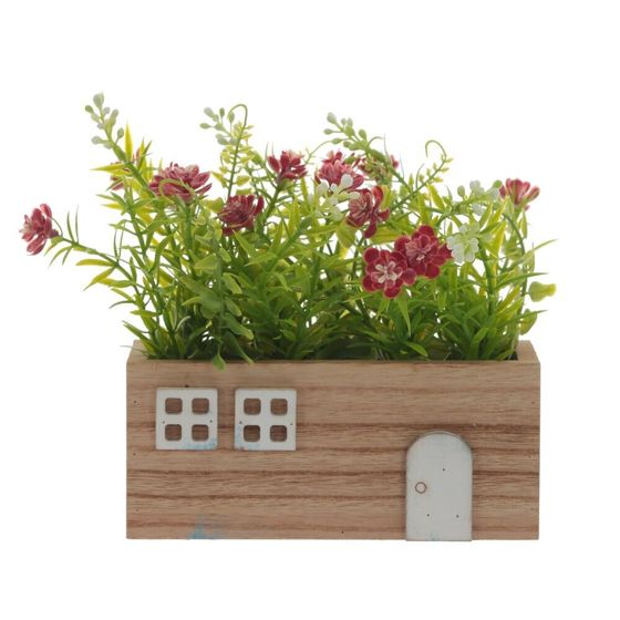 Цветочная композиция, L17 W6,5 H20 см, 4в.