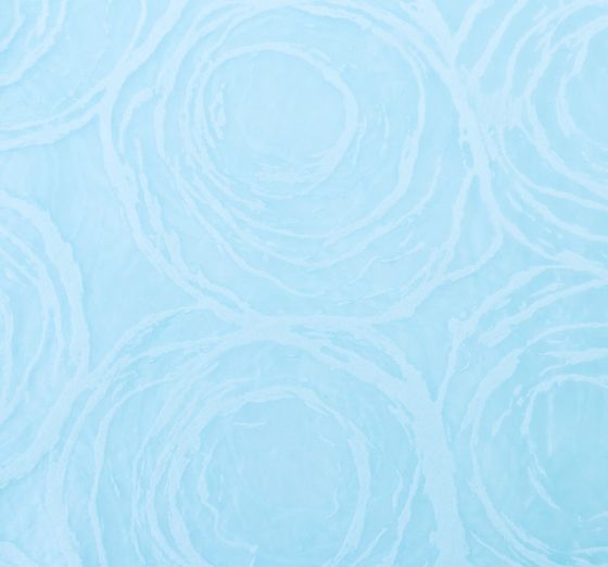 !09 Фетр для упаковки и поделок,ламинированный 3 D "Розы" 50 см.x 9 м., фактурный, однотонный, цвет голубой