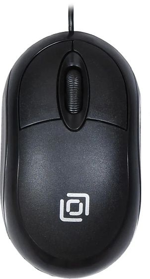Мышь Oklick 105S черный оптическая проводная (800dpi) (400941)