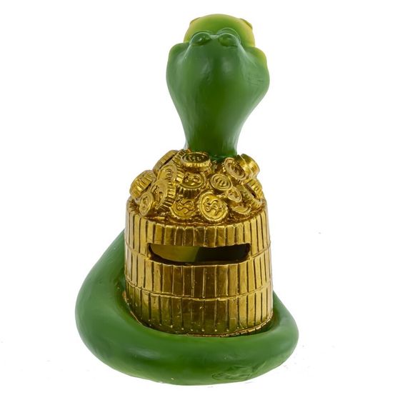 Копилка &quot;Змея&quot;, L7 W8 H10 см, 2в.