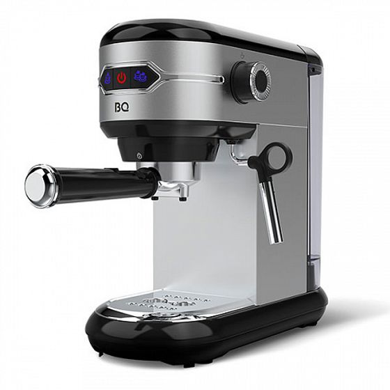 Кофеварка рожковая BQ CM3001 1450Вт серебристый/черный