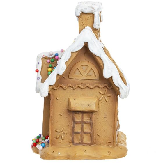 Фигурка декоративная с подсветкой &quot;Домик&quot;, L10 W8,5 H12,5 см, 2в.