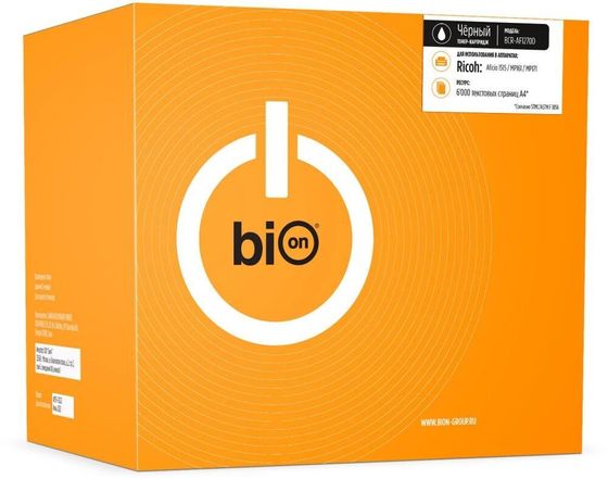 Картридж лазерный Bion AF1270D для Ricoh Aficio 1515/MP161/MP171 (6000 стр.), Черный