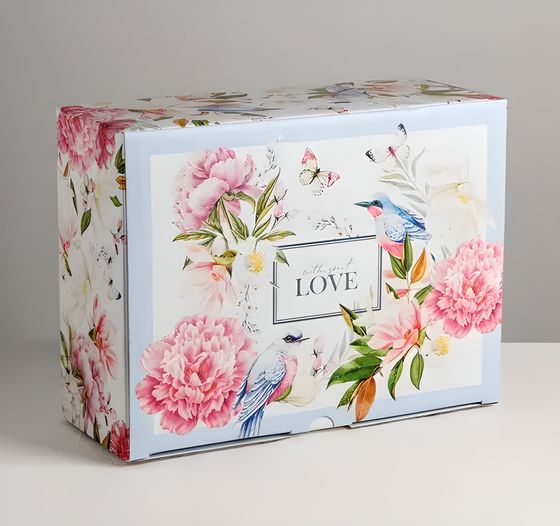 !Коробка‒пенал Love, 30 × 23 × 12 см
