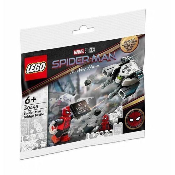 LEGO Super Hero Collection Spider-Man Bridge Battle Puzzle Bag Building Blocks 0-300pcs LEGO-30443