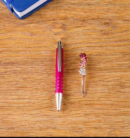 !Набор подарочный 2 в 1 /ручка, невидимка/ (2 набора)