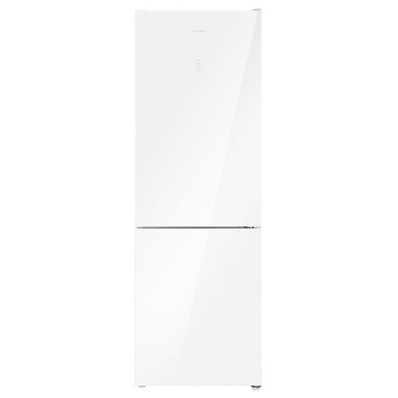 Холодильник MAUNFELD MFF185NFW, двухкамерный, класс А+, 340 л, Full No Frost, белый