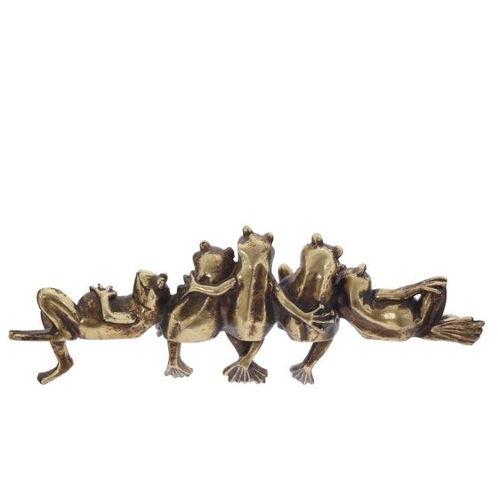 Фигурка декоративная "Лягушки", L28 W6 H10,5 см