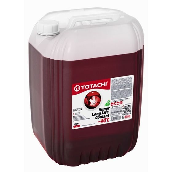 Антифриз Totachi SUPER LLC -40 C, красный, 20 л