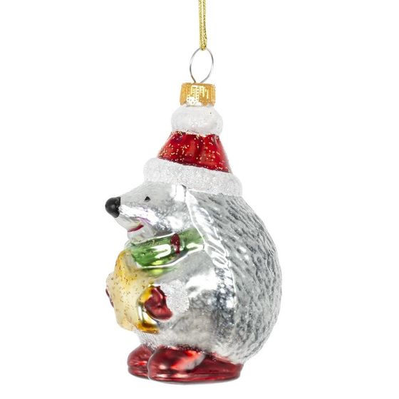 Украшение новогоднее "Ёжик", L5 W5,5 H10 см