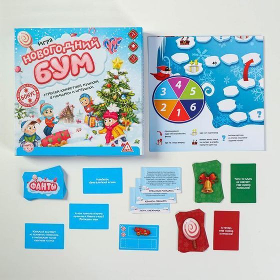 !09 Настольная игра «Новогодний БУМ!»