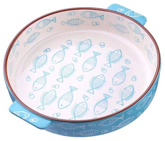 Форма для запекания Loraine 27912 30х25х5,5см голубой