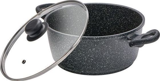Кастрюля Casta ГТ-4Л-М 4л стек.кр черный