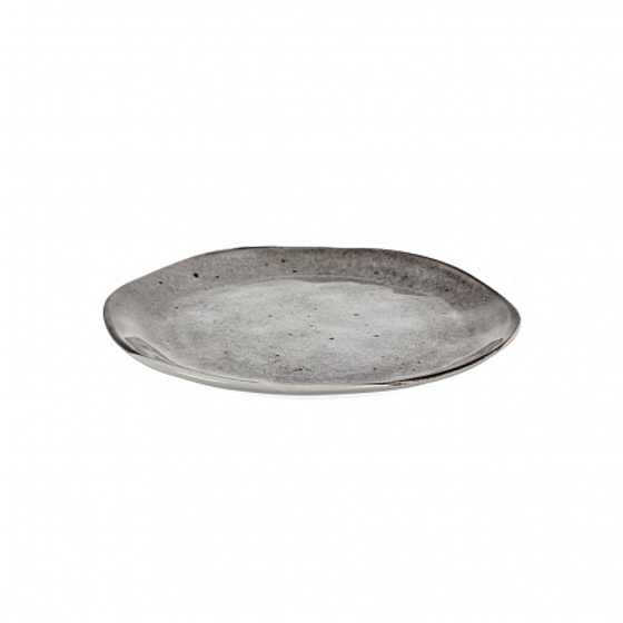 Тарелка десертная STONE серый 20см
