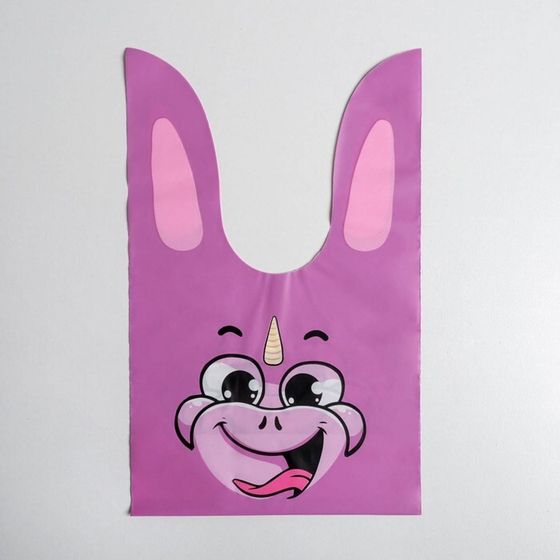 !Мешок подарочный 10 штук «Единорог», 16 × 26 см