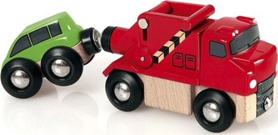 Brio BRIO - Tow Truck (33528) /Cars, trains and vehicles /Red