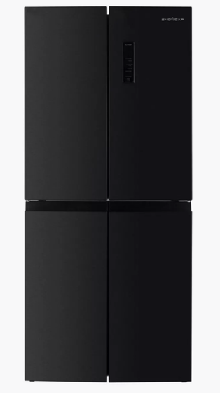 Холодильник Snowcap MD NF 500 BI черный, трехдверный (Side-by-Side)