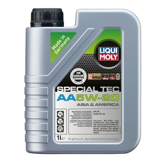 Масло моторное LiquiMoly Special Tec AA 5W-20 SP GF-6A, НС-синтетическое, 1 л