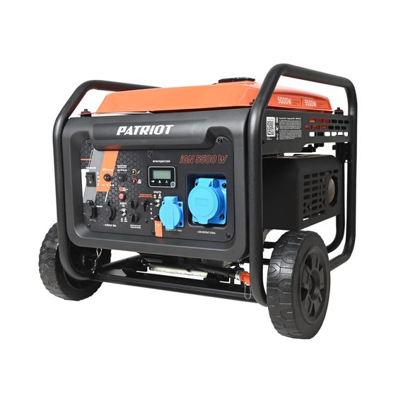 Генератор бензиновый инверторный Patriot iGN 5500W 5.5кВт (472102355)