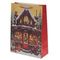 Пакет подарочный (бумага 210г/м2, блок 12шт), L30 W12 H41 см, 4в.