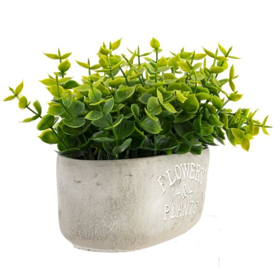 Цветочная композиция, L14 W7,5 H14 см